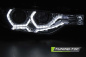 Preview: LED Angel Eyes Scheinwerfer für BMW 3er F30/F31 Lim./Touring 15-18 chrom dynamisch